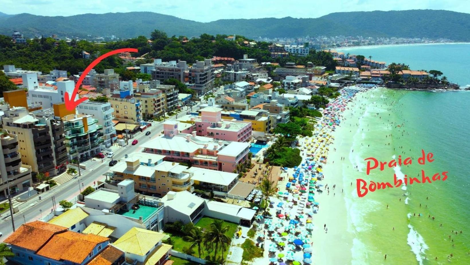 1053 - Praia De Bombinhas Locacao De Temporada - Residencial Egidio Pinheiro Apto 302 B Exteriér fotografie